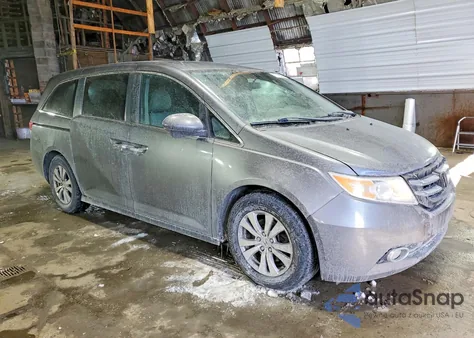 2014 Honda Odyssey Ex из США, поврежденный, VIN 5FNRL5H4XEB054692